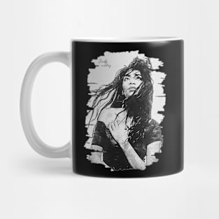 Jody watley \ Brush Art Mug